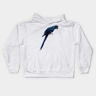 Hyacinth macaw Kids Hoodie